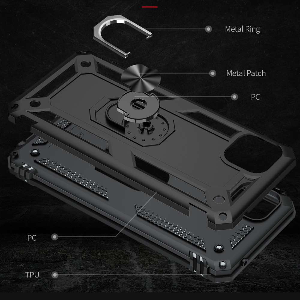 Outdoor Case für SAMSUNG GALAXY A22 5G TPU PC Hybrid Sergeant Armor Hülle Cover