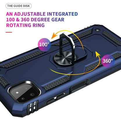 Outdoor Case für SAMSUNG GALAXY A22 5G TPU PC Hybrid Sergeant Armor Hülle Cover