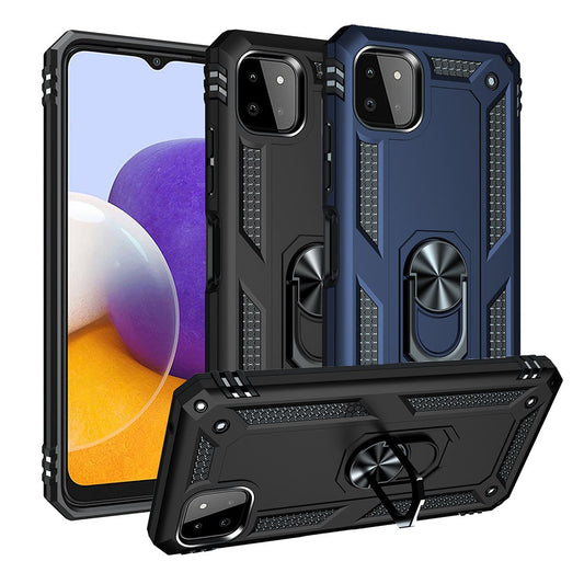 Outdoor Case für SAMSUNG GALAXY A22 5G TPU PC Hybrid Sergeant Armor Hülle Cover
