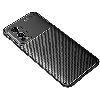 TPU Case für ONEPLUS NORD 2 Carbon Fiber Muster Shockproof Texture Hülle Cover