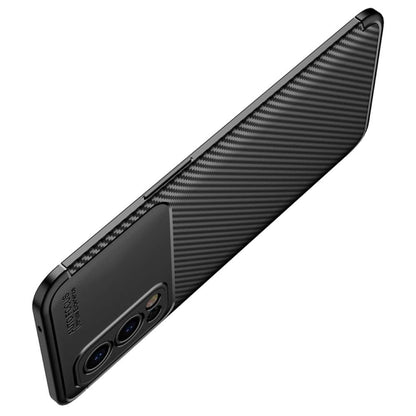 TPU Case für ONEPLUS NORD 2 Carbon Fiber Muster Shockproof Texture Hülle Cover