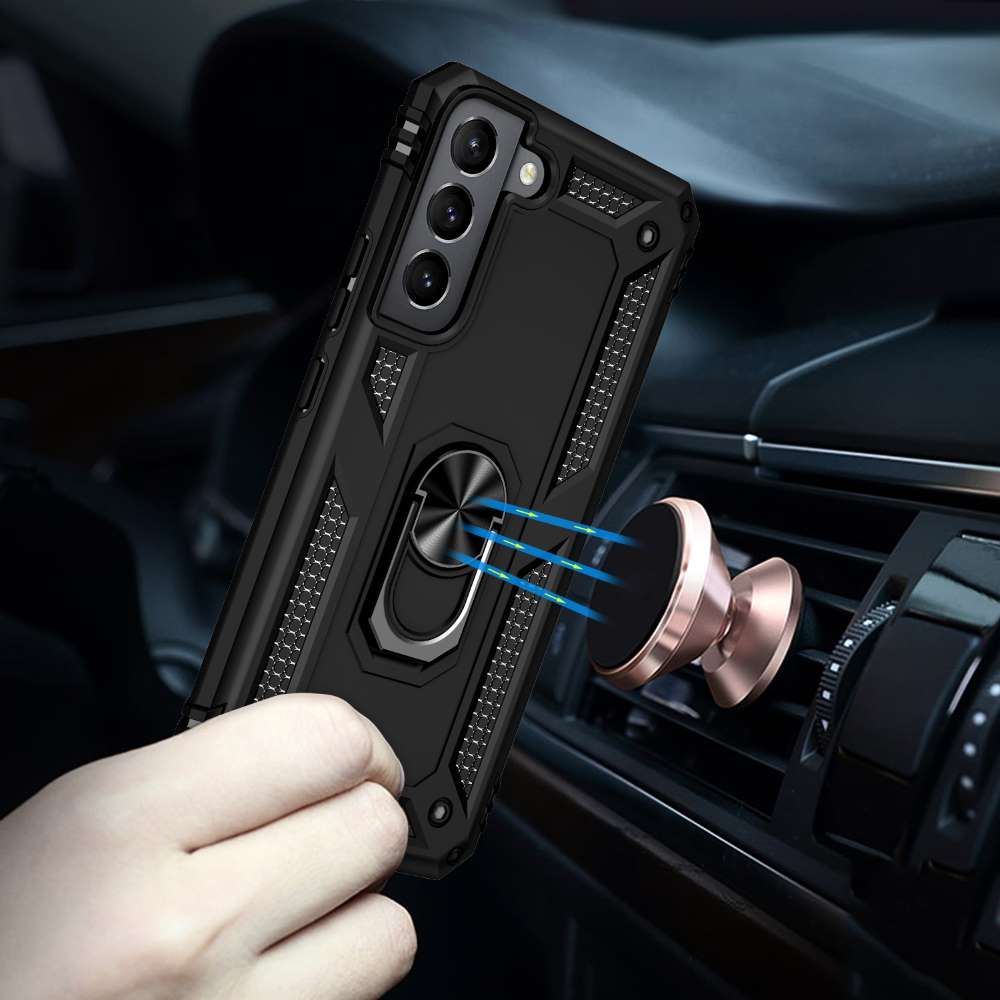 Outdoor Case für Samsung Galaxy S22 PLUS TPU Hybrid Sergeant Armor Ring Hülle