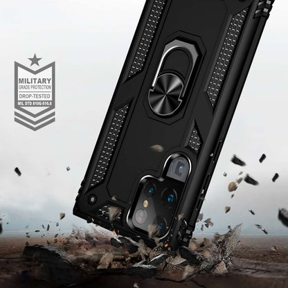 Outdoor Case für Samsung Galaxy S22 ULTRA TPU Hybrid Sergeant Armor Ring Hülle