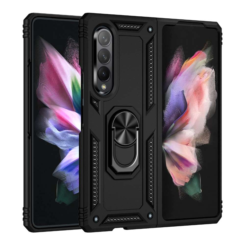 Outdoor Case für Samsung Galaxy Z FOLD3 TPU Hybrid Sergeant Armor Ring Hülle