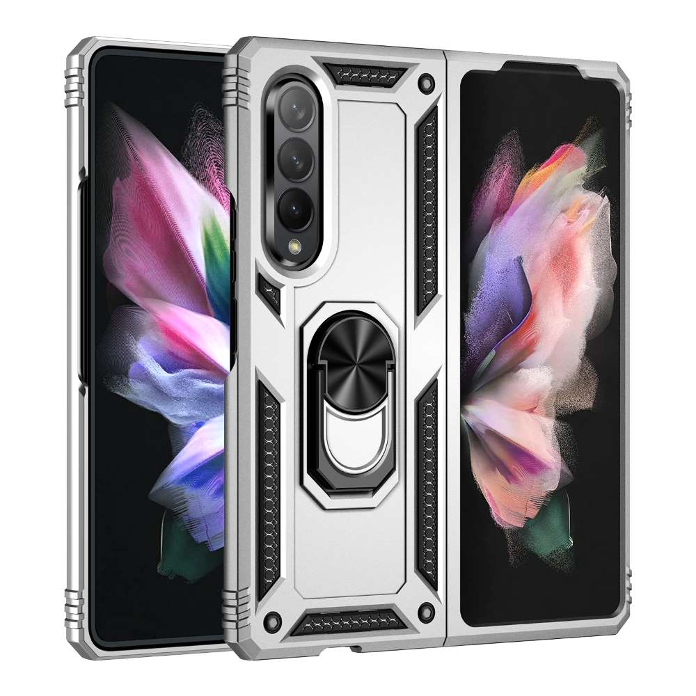 Outdoor Case für Samsung Galaxy Z FOLD3 TPU Hybrid Sergeant Armor Ring Hülle