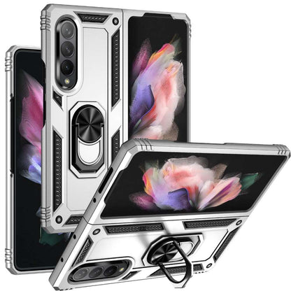Outdoor Case für Samsung Galaxy Z FOLD3 TPU Hybrid Sergeant Armor Ring Hülle
