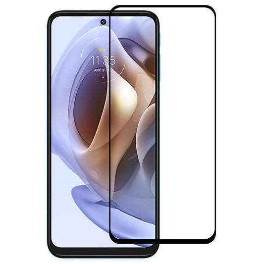 Schutzglas für Motorola Moto G53 Full Cover Full Glue Tempered Glass Folie Film