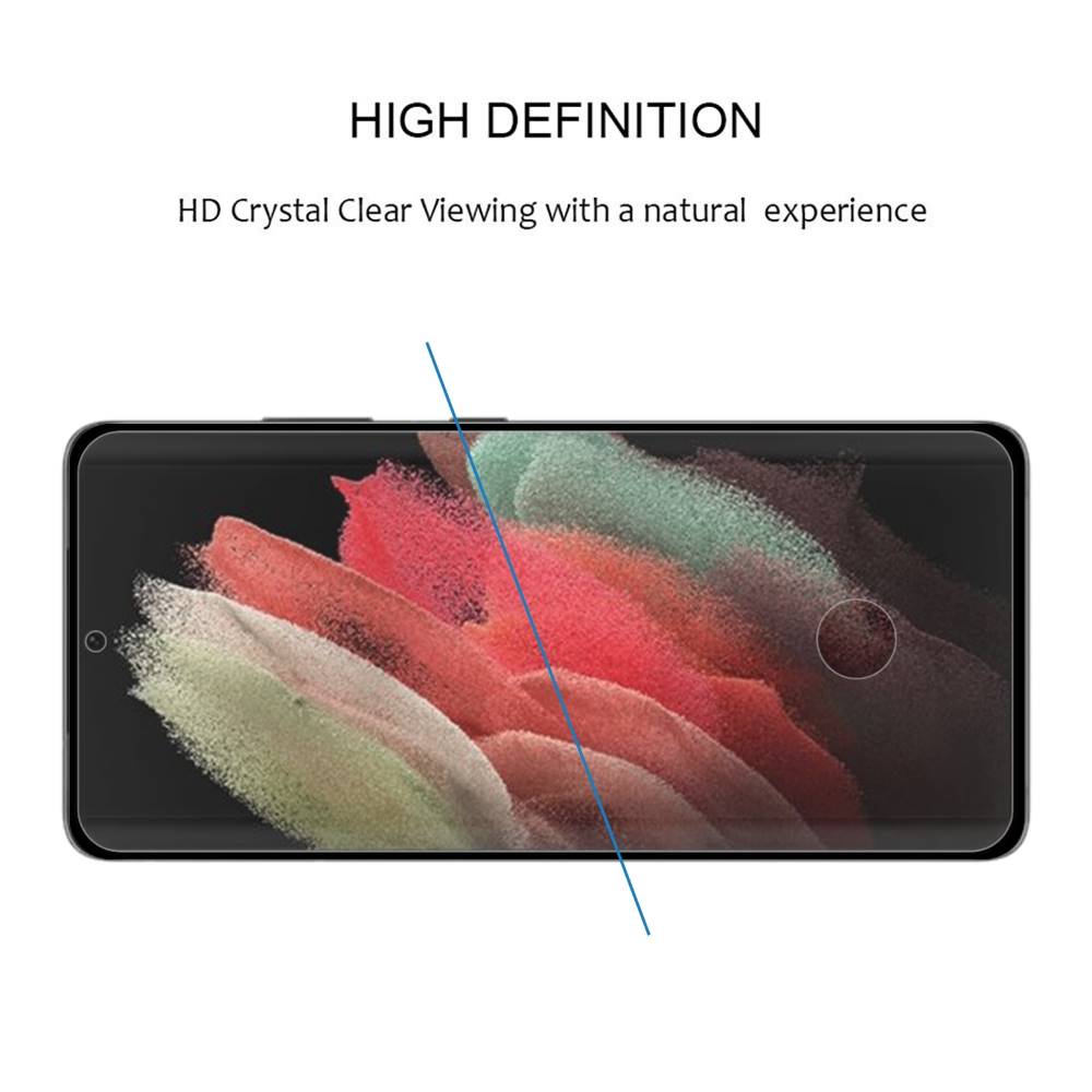 Schutzglas für Samsung Galaxy S22 ULTRA Full Cover Full Glue Curved Tempered
