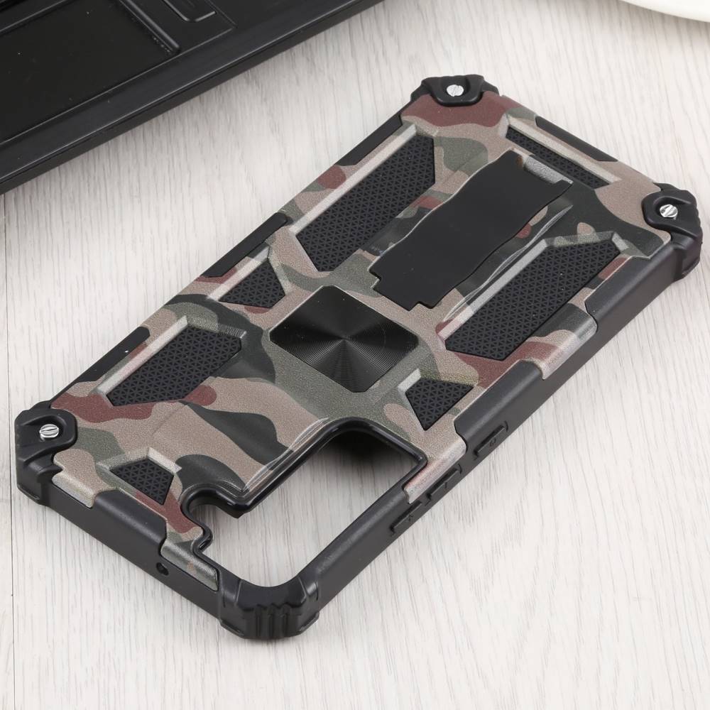 Outdoor Hülle für Samsung Galaxy S22 Camouflage Shockproof Schutz Cover Armor