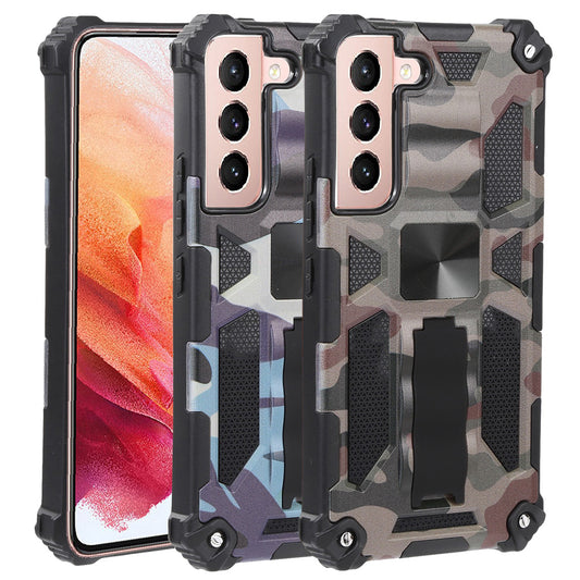 Outdoor Hülle für Samsung Galaxy S22 Camouflage Shockproof Schutz Cover Armor