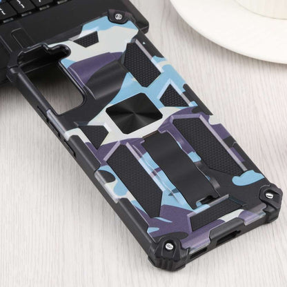 Outdoor Hülle für Samsung Galaxy S22 PLUS Camouflage Shockproof Schutz Cover