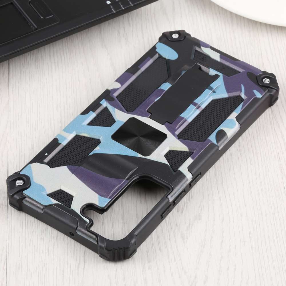 Outdoor Hülle für Samsung Galaxy S22 PLUS Camouflage Shockproof Schutz Cover
