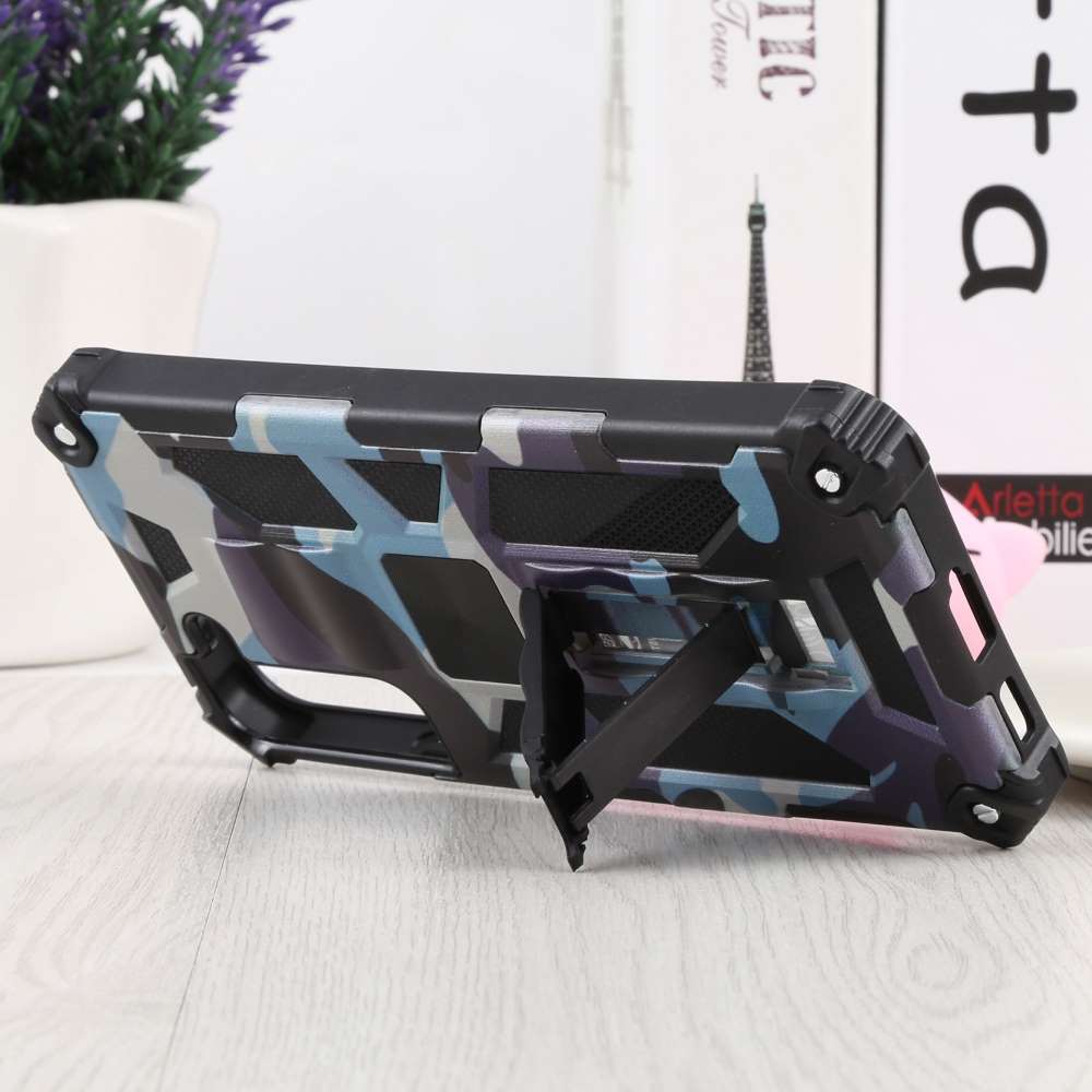 Outdoor Hülle für Samsung Galaxy S22 PLUS Camouflage Shockproof Schutz Cover