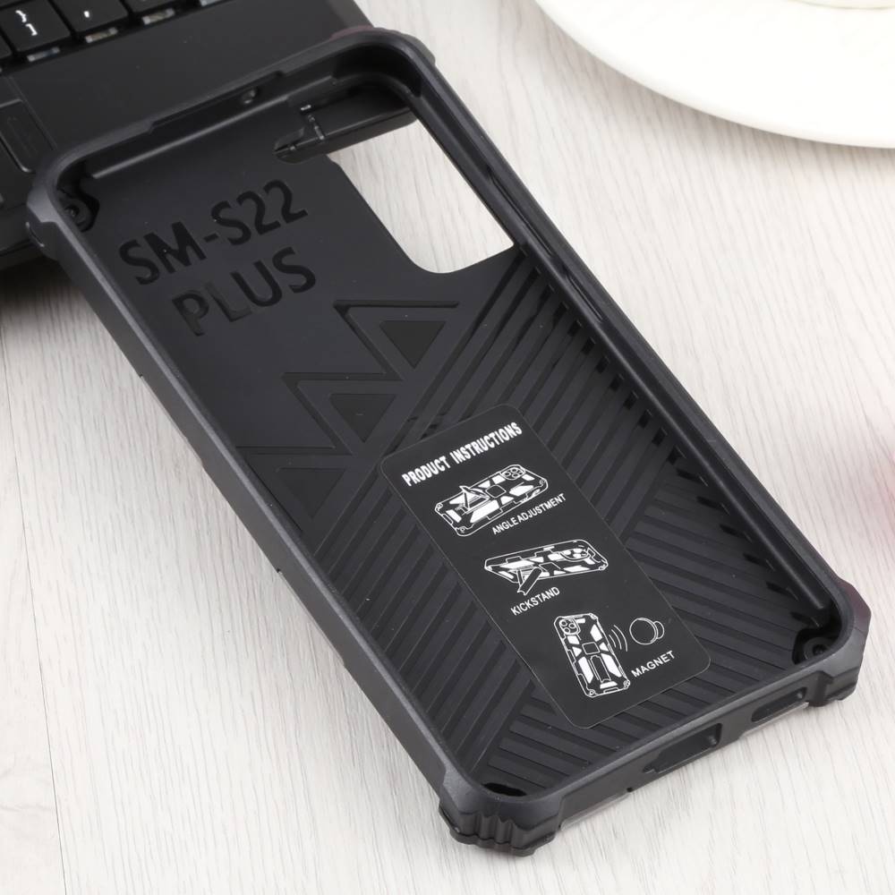 Outdoor Hülle für Samsung Galaxy S22 PLUS Camouflage Shockproof Schutz Cover