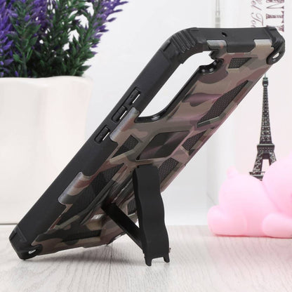 Outdoor Hülle für Samsung Galaxy S22 PLUS Camouflage Shockproof Schutz Cover