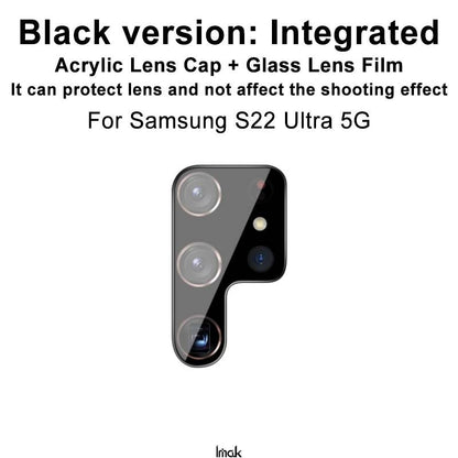 IMAK Kamera Schutzglas für Samsung Galaxy S22 ULTRA Kameraschutz Glas Abdeckung