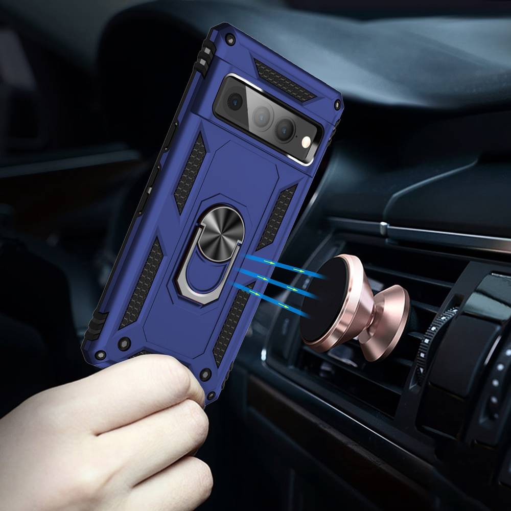 Outdoor Hülle für Google Pixel 7 PRO TPU PC Hybrid Sergeant Armor Ring Cover
