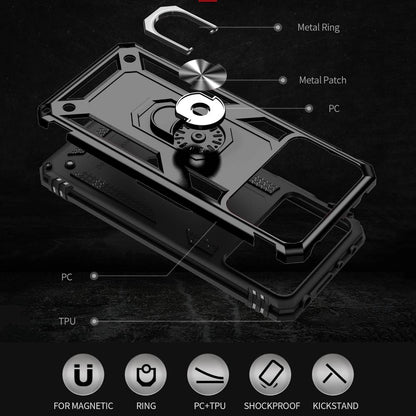 Outdoor Hülle für Xiaomi Poco X4 PRO TPU PC Hybrid Sergeant Armor Ring Cover