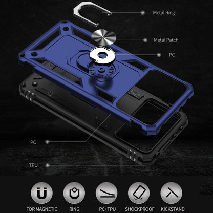 Outdoor Hülle für Xiaomi Poco X4 PRO TPU PC Hybrid Sergeant Armor Ring Cover