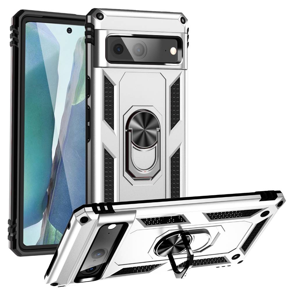 Outdoor Hülle für Google Pixel 7 TPU PC Hybrid Sergeant Armor Ring Cover Case