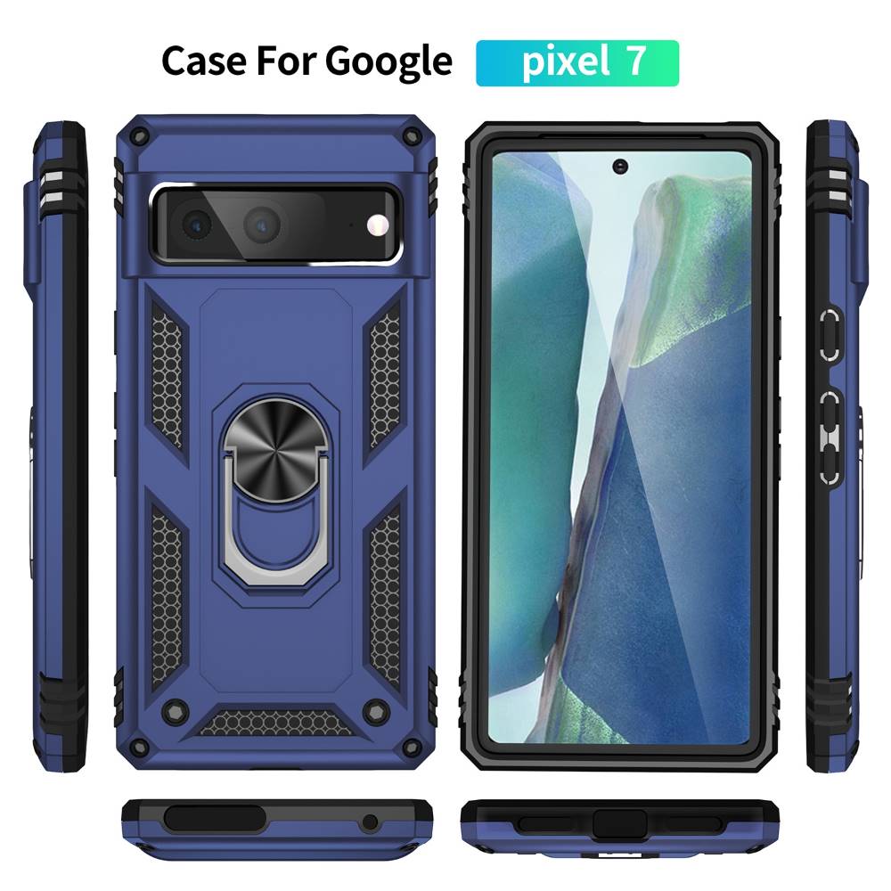 Outdoor Hülle für Google Pixel 7 TPU PC Hybrid Sergeant Armor Ring Cover Case