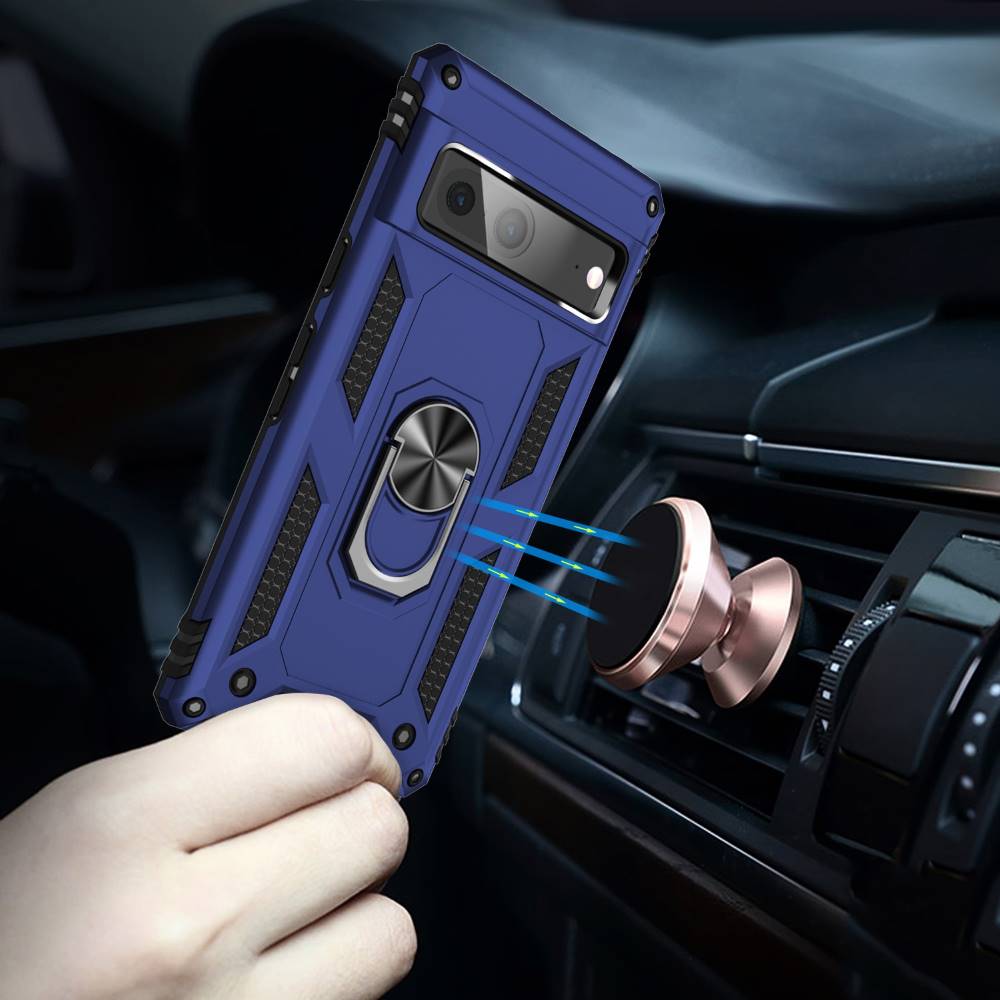 Outdoor Hülle für Google Pixel 7 TPU PC Hybrid Sergeant Armor Ring Cover Case