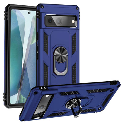 Outdoor Hülle für Google Pixel 7 TPU PC Hybrid Sergeant Armor Ring Cover Case