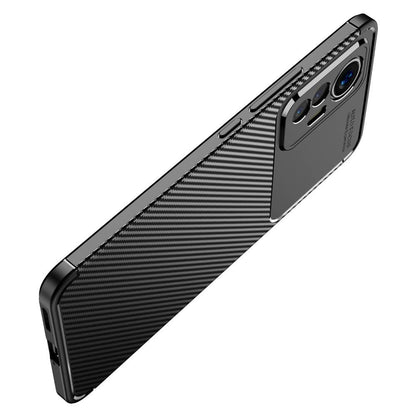 TPU Hülle für Xiaomi 12 LITE Carbon Fiber Muster Textur Shockproof Cover Case