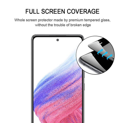 Schutzglas für Samsung Galaxy A53 Full Cover Full Glue Tempered Glass Folie Film