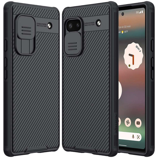 NILLKIN Hybrid Hülle für Google Pixel 6a Camshield Pro Case Handy Full Cover