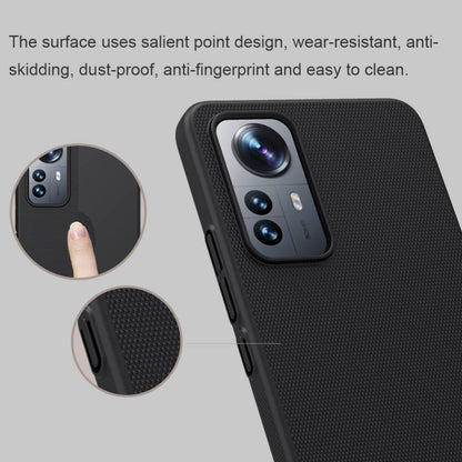 NILLKIN Hard Cover für Xiaomi 12 LITE Super Frosted Matte Schutzhülle Case Grip