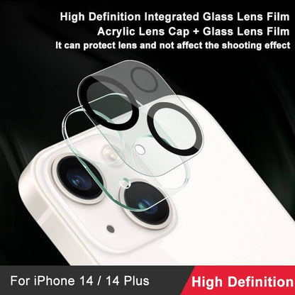 IMAK Kamera Schutzglas für Apple iPhone 14 14 PLUS Kameraschutz Glas Abdeckung