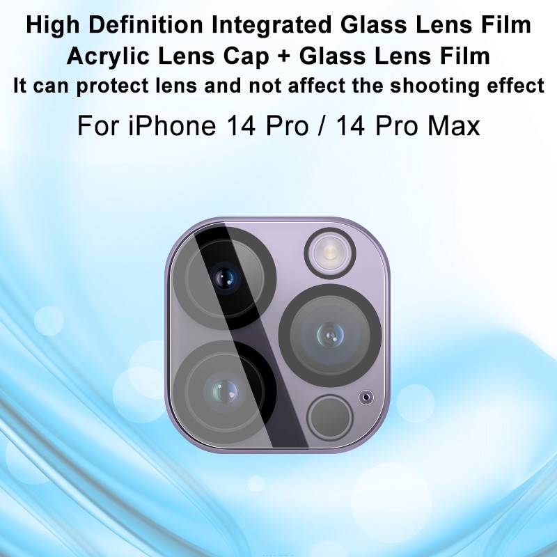 IMAK Kamera Schutzglas für Apple iPhone 14 PRO 14 PRO MAX Kameraschutz Abdeckung