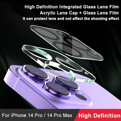 IMAK Kamera Schutzglas für Apple iPhone 14 PRO 14 PRO MAX Kameraschutz Abdeckung