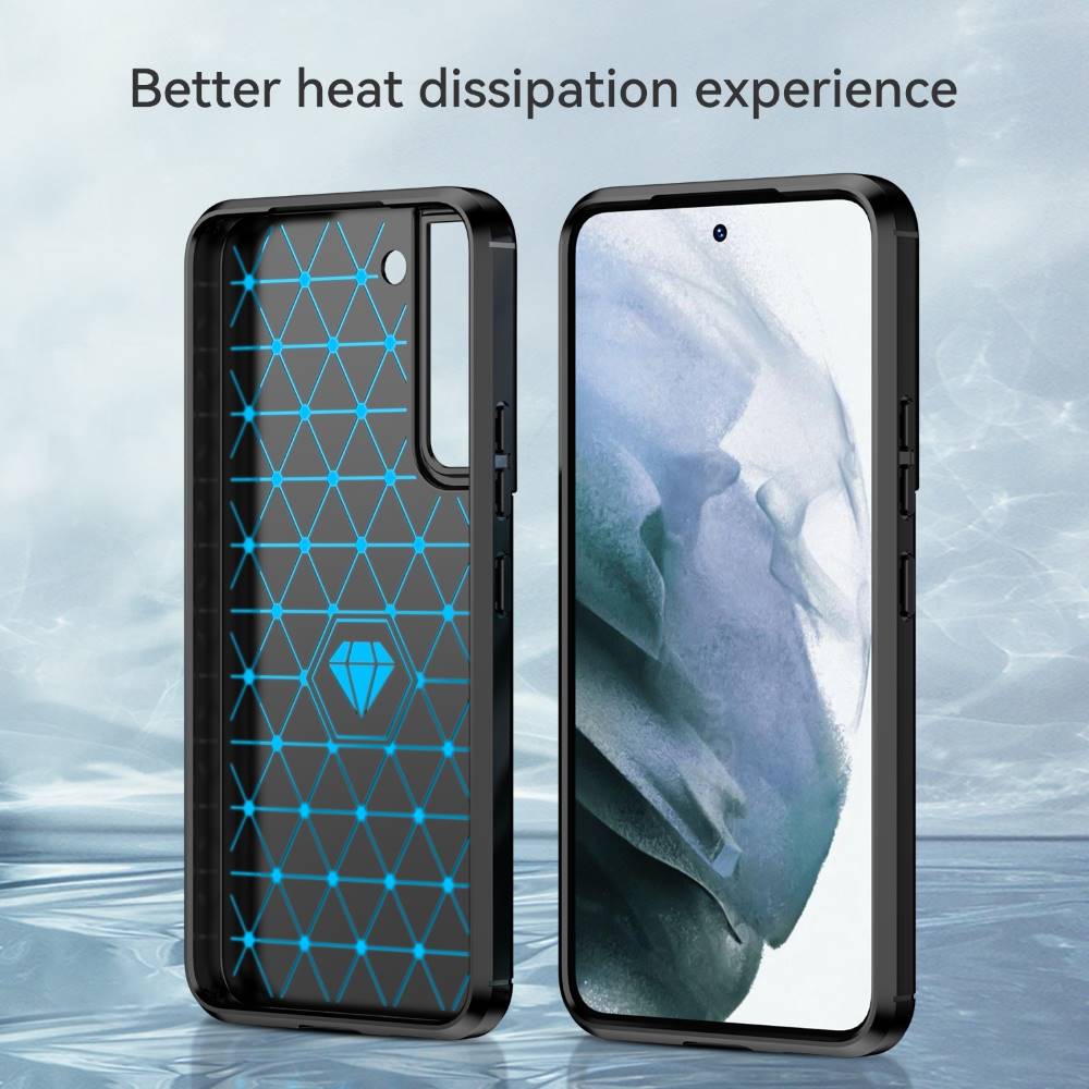 TPU Hülle für Samsung Galaxy S23 PLUS Carbon Fiber Skin Brushed Schutzcover Case