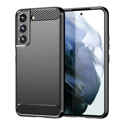 TPU Hülle für Samsung Galaxy S23 PLUS Carbon Fiber Skin Brushed Schutzcover Case
