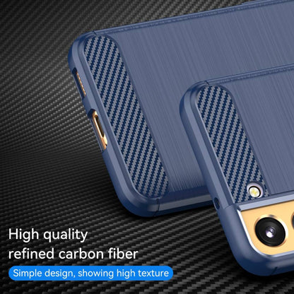 TPU Hülle für Samsung Galaxy S23 PLUS Carbon Fiber Skin Brushed Schutzcover Case