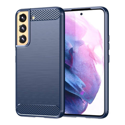 TPU Hülle für Samsung Galaxy S23 PLUS Carbon Fiber Skin Brushed Schutzcover Case