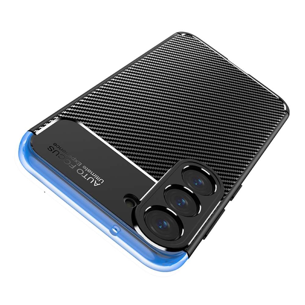 TPU Hülle für Samsung Galaxy S23 PLUS Carbon Fiber Muster Shockproof Cover Case