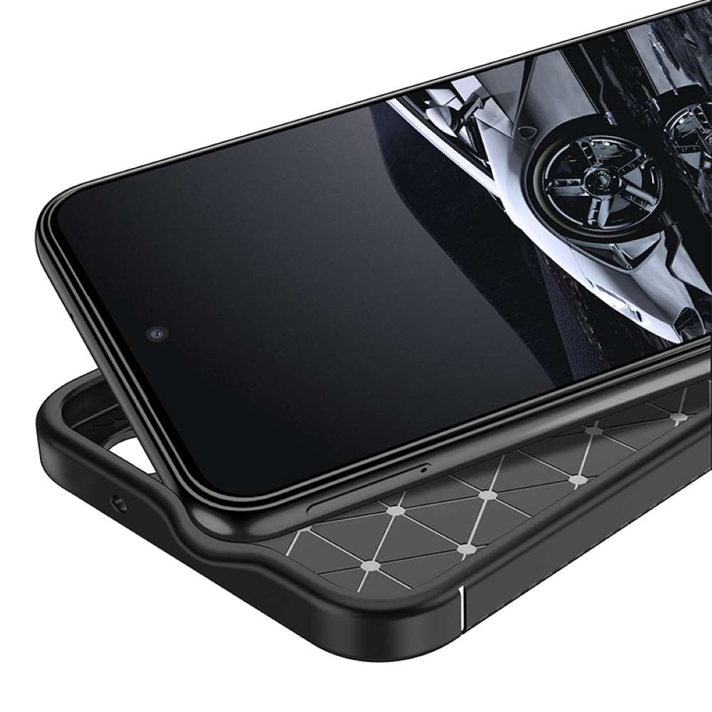 TPU Hülle für Samsung Galaxy S23 PLUS Carbon Fiber Muster Shockproof Cover Case