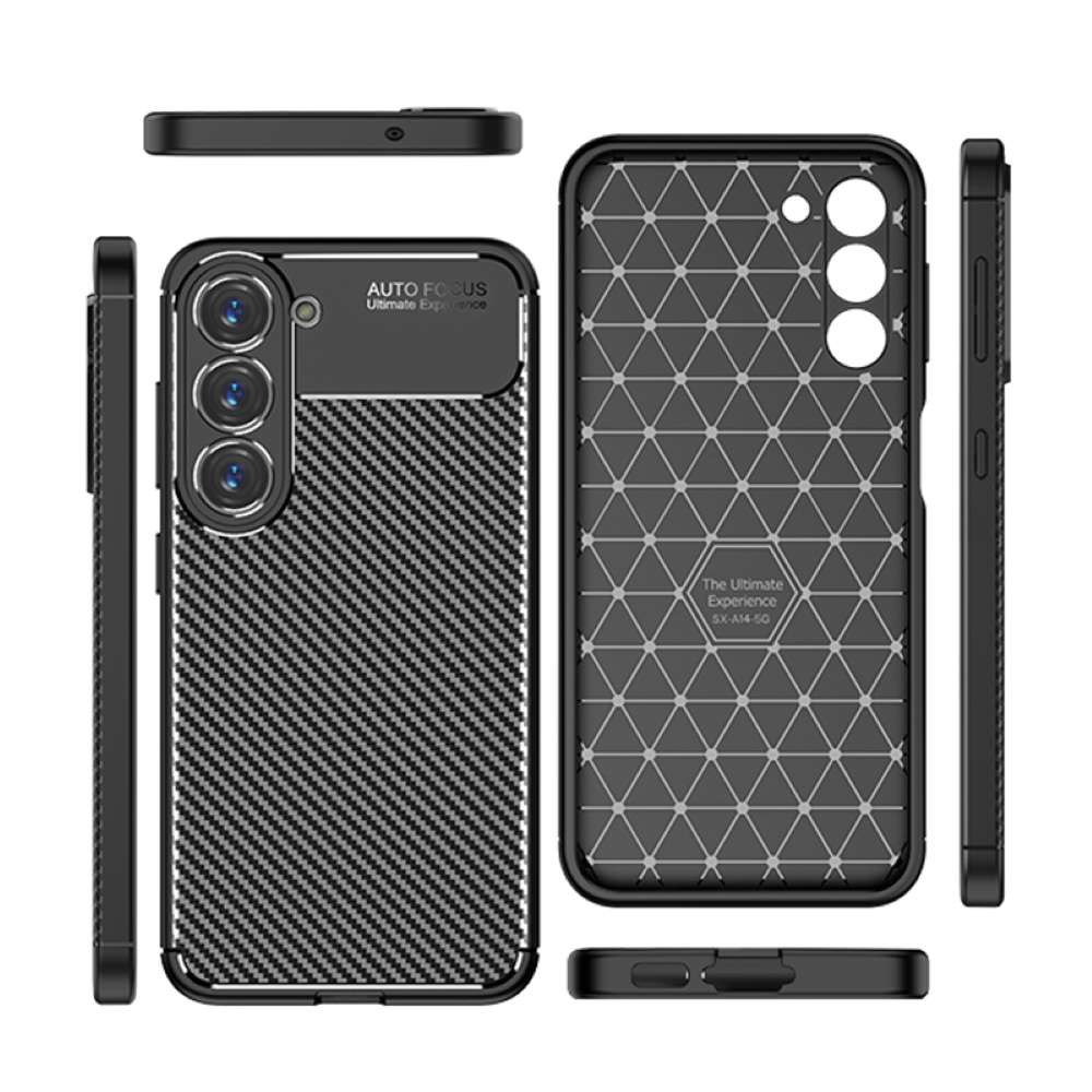 TPU Hülle für Samsung Galaxy S23 PLUS Carbon Fiber Muster Shockproof Cover Case