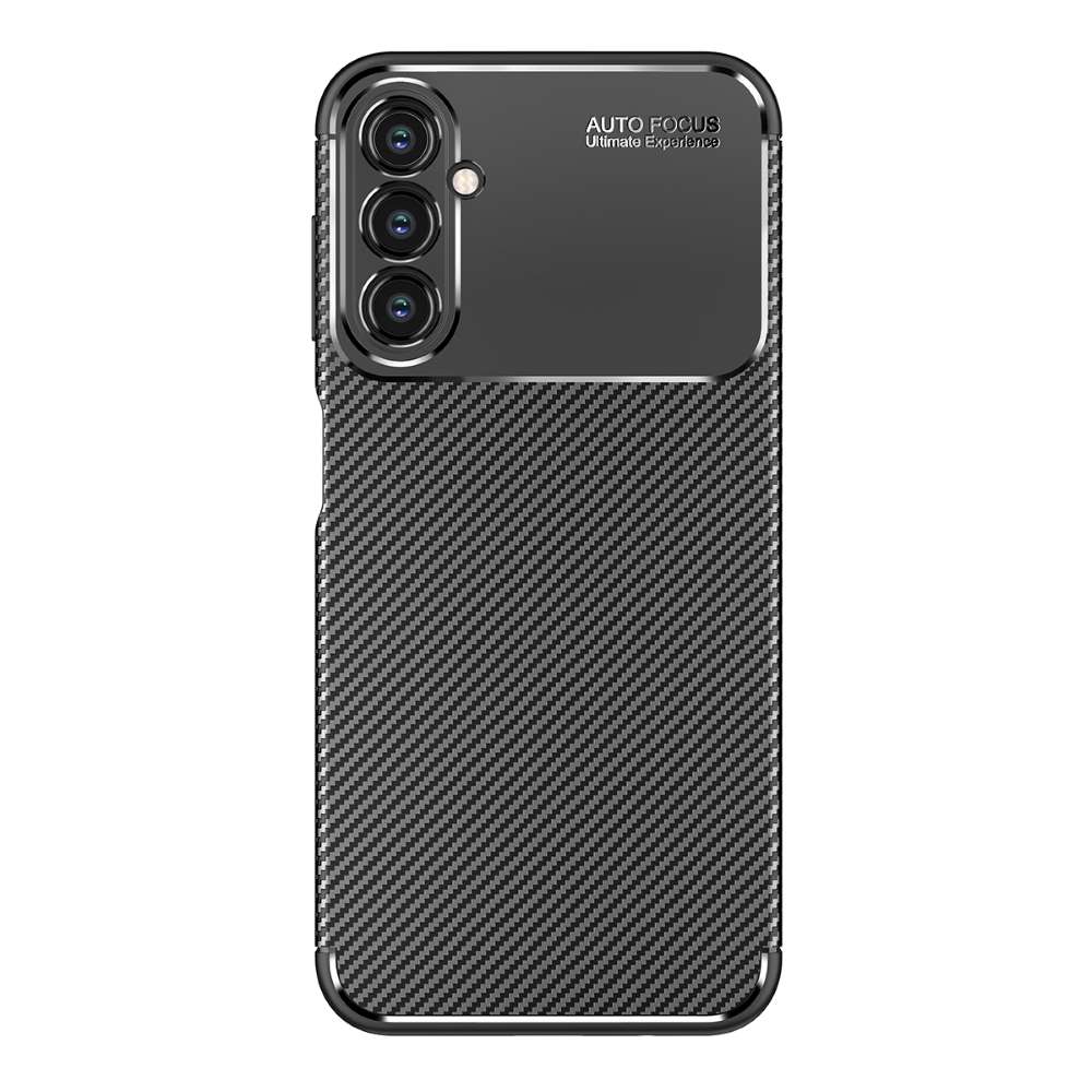TPU Hülle für Samsung Galaxy A14 Carbon Fiber Muster Shockproof Back Cover Case