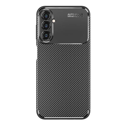 TPU Hülle für Samsung Galaxy A14 Carbon Fiber Muster Shockproof Back Cover Case