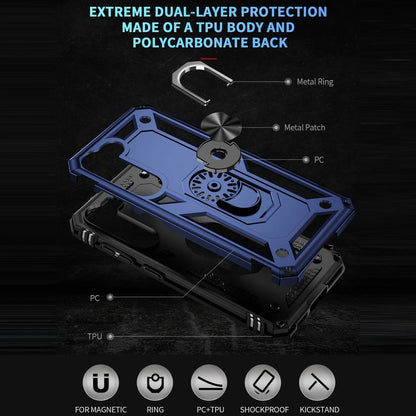 Outdoor Hülle für Samsung Galaxy S23 PLUS TPU PC Hybrid Sergeant Armor Cover