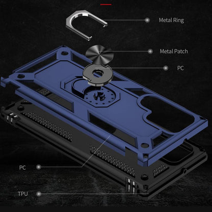 Outdoor Hülle für Samsung Galaxy S23 ULTRA TPU PC Hybrid Sergeant Armor Cover