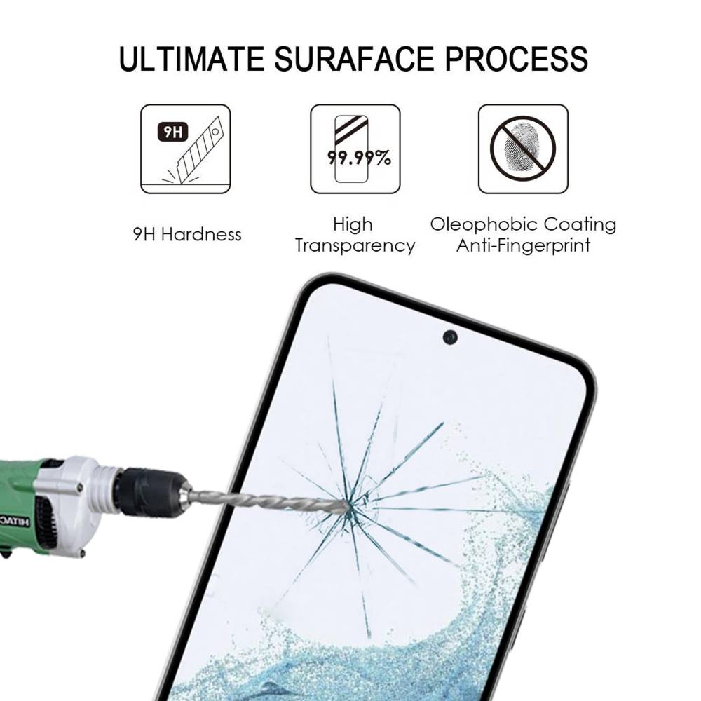 Schutzglas für Samsung Galaxy S23 S22 Full Cover Full Glue Tempered Glass Folie