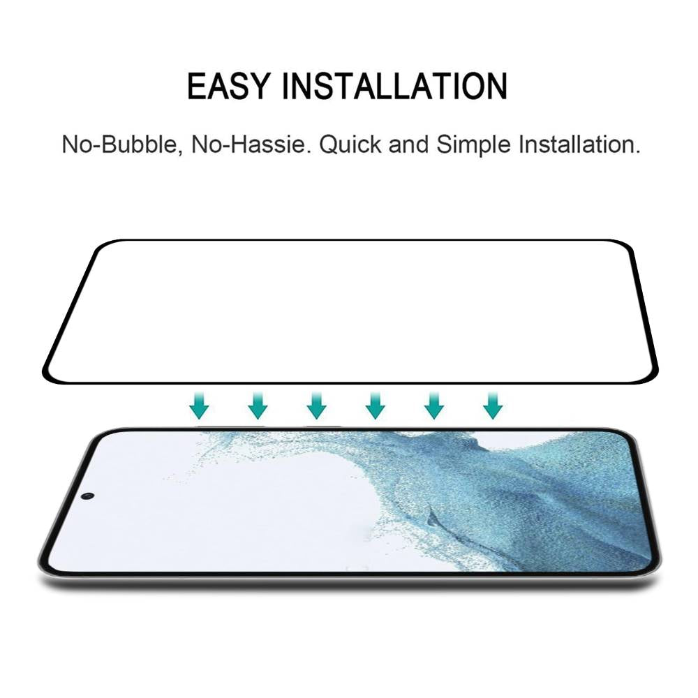 Schutzglas für Samsung Galaxy S23 S22 Full Cover Full Glue Tempered Glass Folie