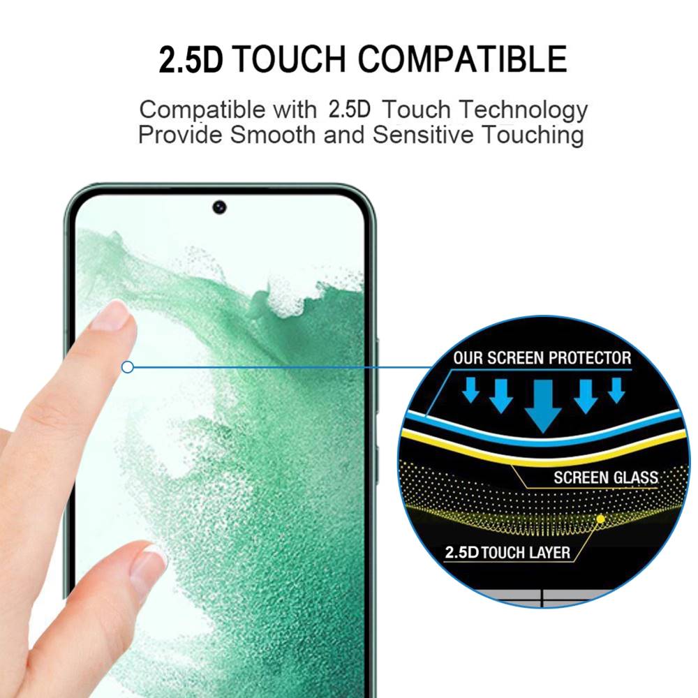 Schutzglas für Samsung Galaxy S23+ S22+ Full Cover Full Glue Tempered Glass Film