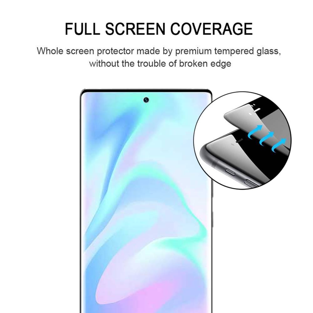 Schutzglas für Samsung Galaxy S23 ULTRA Full Cover Full Glue Curved Tempered