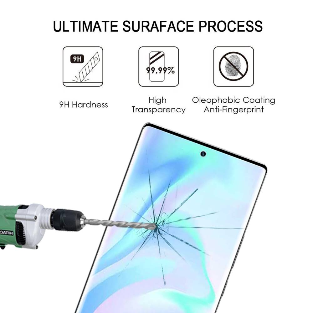 Schutzglas für Samsung Galaxy S23 ULTRA Full Cover Full Glue Curved Tempered